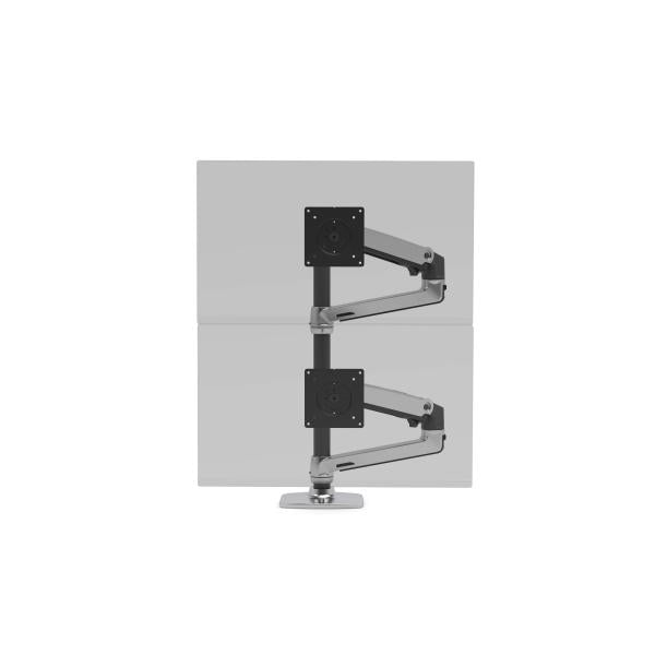 SUPPORTI TV/MONITOR Ergotron LX DUAL ARM TALL BLACK ACCENTS POL 45-549-026