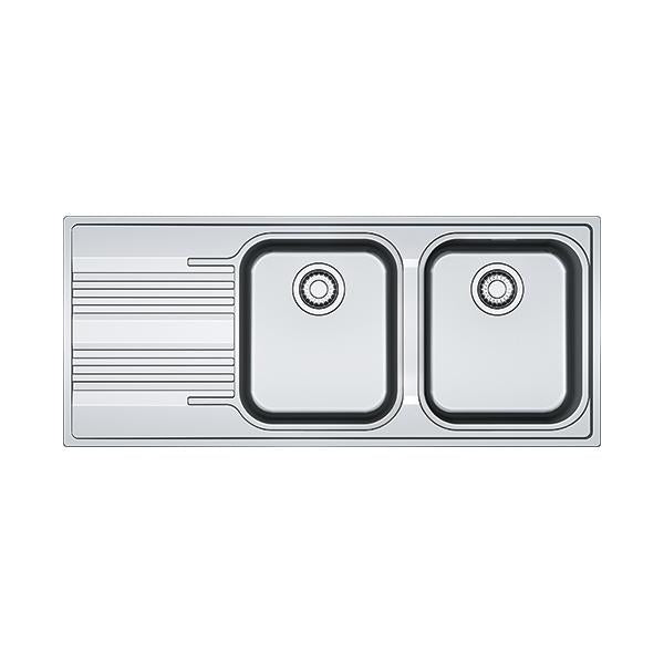 Franke &LAVELLO SMART INOX 116x50 2V SC SX SCATOLA 85864887 FRANKE 101.0356.896 FKSRXS621SX