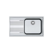 Franke &LAVELLO SMART 86X50 1V 45X40 + SC DX INOX SCATOLA 101.0356.881 FRANKE FKSRXS611-86LBDX