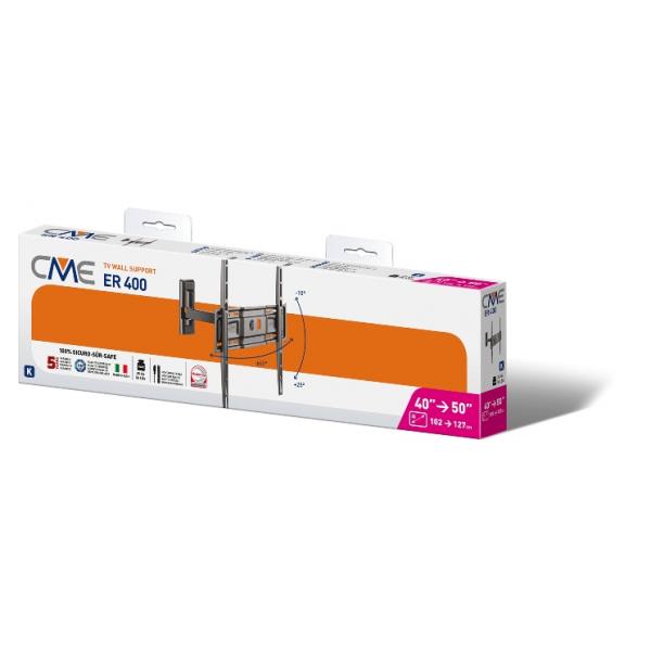 SUPPORTI TV/MONITOR Meliconi STAFFA PARETE CME ROTATION ER400 580408