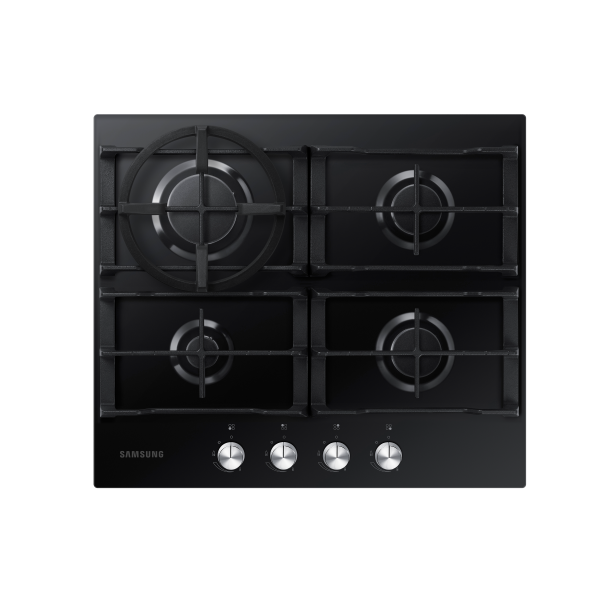 PIANI COTTURA 60 CM GAS Samsung NA64H3010AK/T1 GCT,220~240V 50/60HZ,ALL BLACK