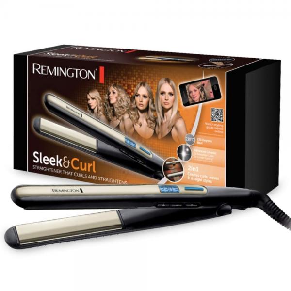 CURA DELLA PERSONA Remington_b S6500 PIASTRA STRETTA CERAMICA STIRA E ARRICCIA