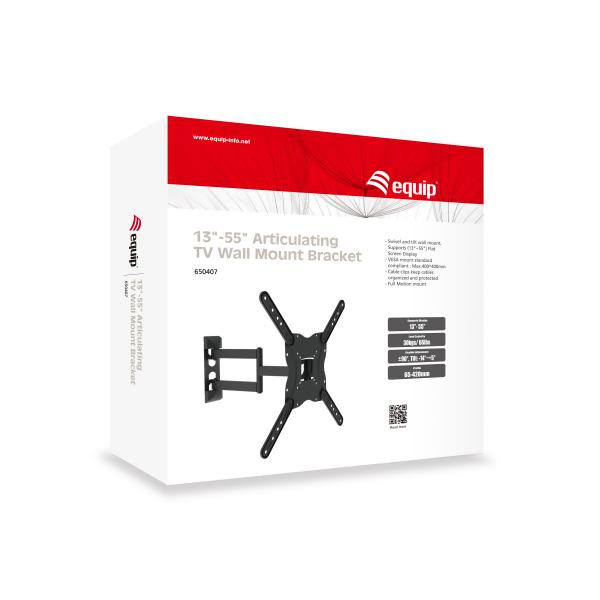 SUPPORTI TV/MONITOR Equip STAFFA TV PARETE 23/55 ARTICOLA.90 650407