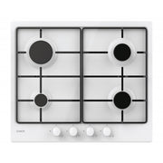 PIANI COTTURA GAS Candy CHW6BRWW Piano cottura gas 4 fuochi cm 59 Bianco