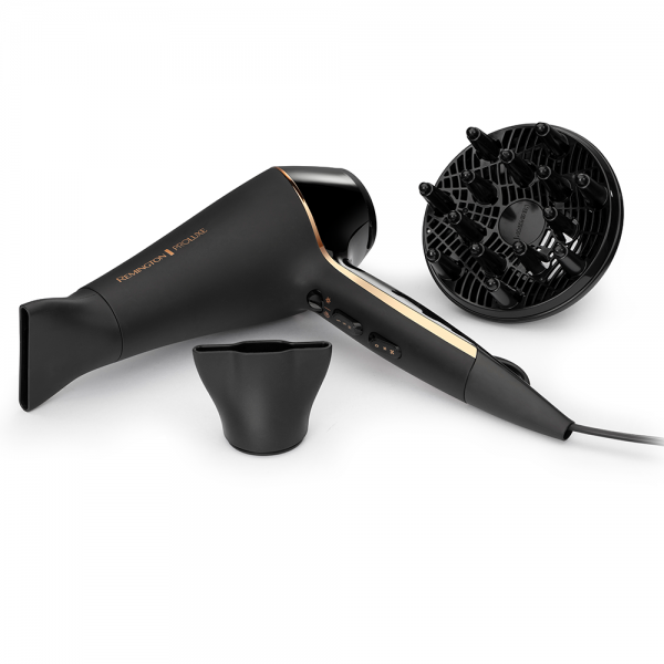 CURA DELLA PERSONA Remington_b ASCIUGACAPELLI 2400 W PROLUXE MIDNIGHT EDITION