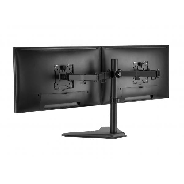 SUPPORTI TV/MONITOR Equip 17-32 ECONOMY DUAL MONITOR TABLETOP 650123