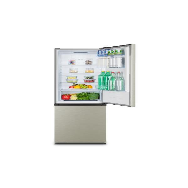 COMBINATI Hisense Combinato Total No Frost Multi Air Flow capacita netta 287 Litri Classe energetica: E. Dimensioni (AxLxP) mm: 178,5x600x592 mm. Colore: inox
