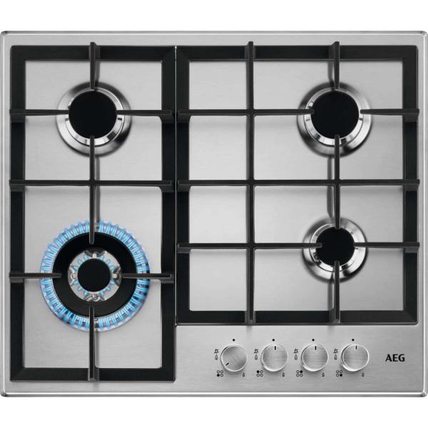Piani Cottura Aeg PIANO GAS HGB64400SM 60CM 4F INOX 949640849