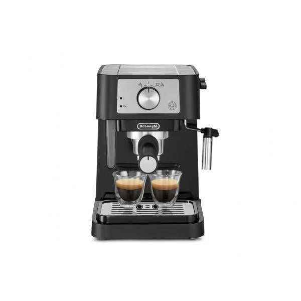 PREPARAZIONE CIBO Delonghi_b MACCHINA CAFFE POLVERE/CIALDE NERA/ARGENTO