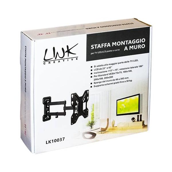 SUPPORTI TV/MONITOR Prodotti Bulk STAFFA 3 NODI TV 23-42" LK10037