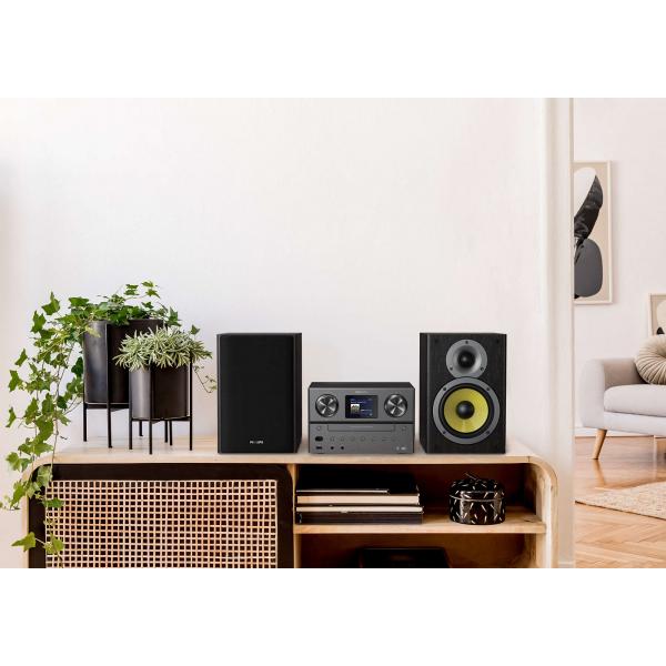 AUDIO HOME SYSTEM Philips SISTEMA MICRO RADIO VIA INTERNET, DAB+ BLUETOOTH