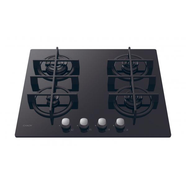 PIANI COTTURA GAS Candy Piano cottura a gas vetro 4 zone CVG6B GOG IDEA