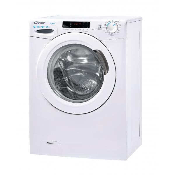 LAVATRICE SLIM Candy CS1272DE/1-11 Lavatrice,Smart 7 Kg, 1200 Giri, 16 Programmi, Connettivita NFC, Cicli Rapidi, Rilevatore Kg, Classe D,