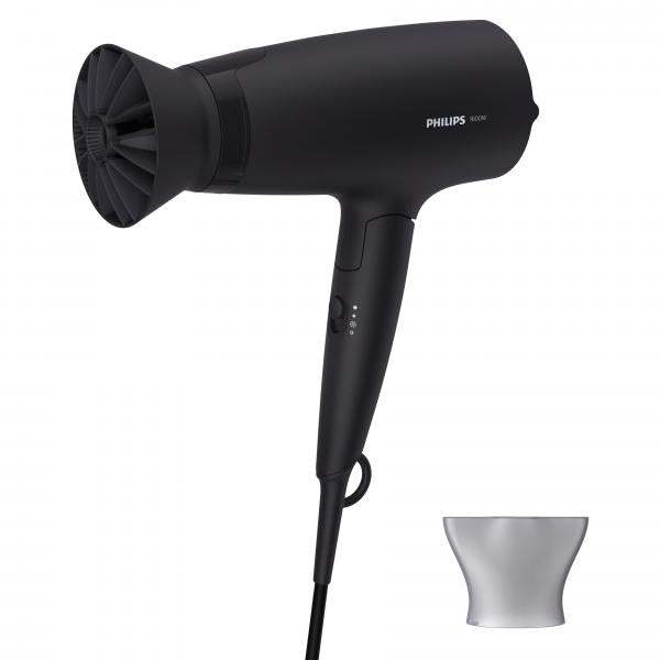 Cura Capelli Philips PHON NERO CON MANICO PIEGHEVOLE BHD308/10