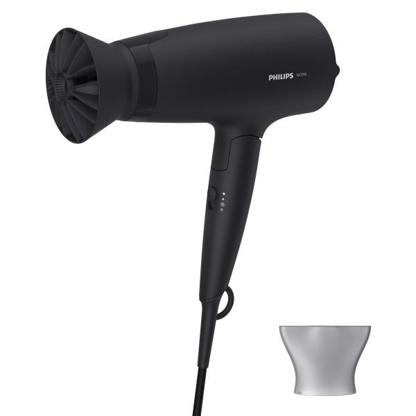 Cura Capelli Philips PHON NERO CON MANICO PIEGHEVOLE BHD308/10