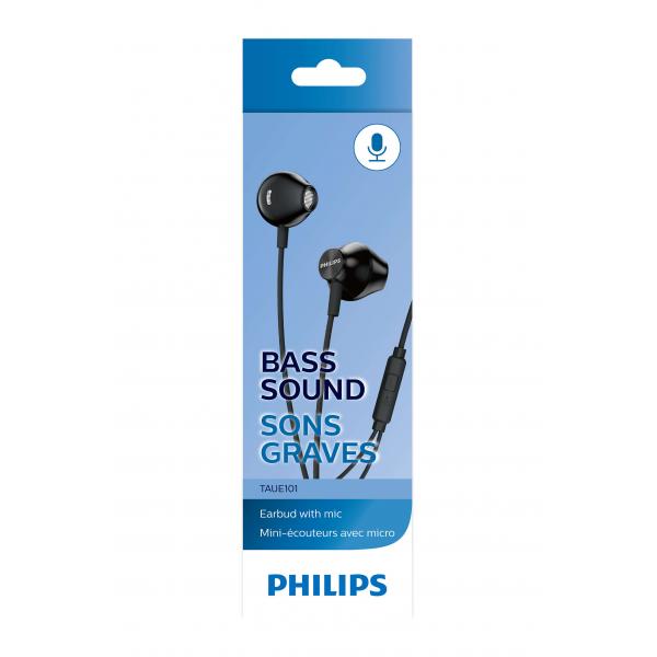 HEADPHONE Philips CUFFIE CON MICROFONO NERO