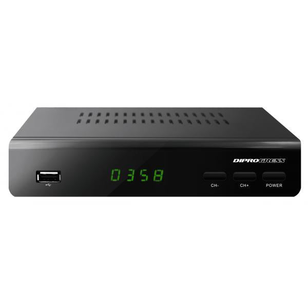 Decoder Diprogress DECODER T2 HEVC 10BIT H265 DISPLAY DPT203HD