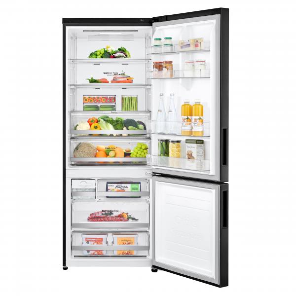 Frigoriferi Lg COMBI E TNF 185X70CM NERO WIFI GBB569MCAMN