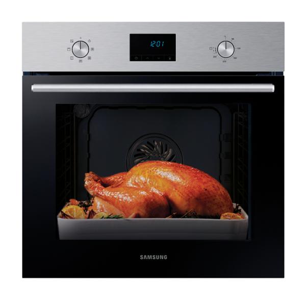 Samsung FORNO MULTIFUN. CON SINGOLA VENTOLA 68 lt 6 FUNZ. INOX (NEL) A SAMSUNG SMNV68A1110BS