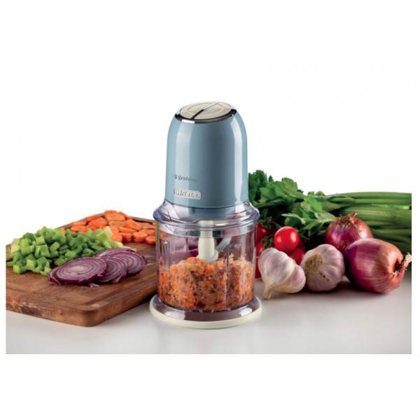 PREPARAZIONE CIBO Ariete_b TRITATUTTO 2 VEL 4 LAME 600 ML VINTAGE AZZURRO