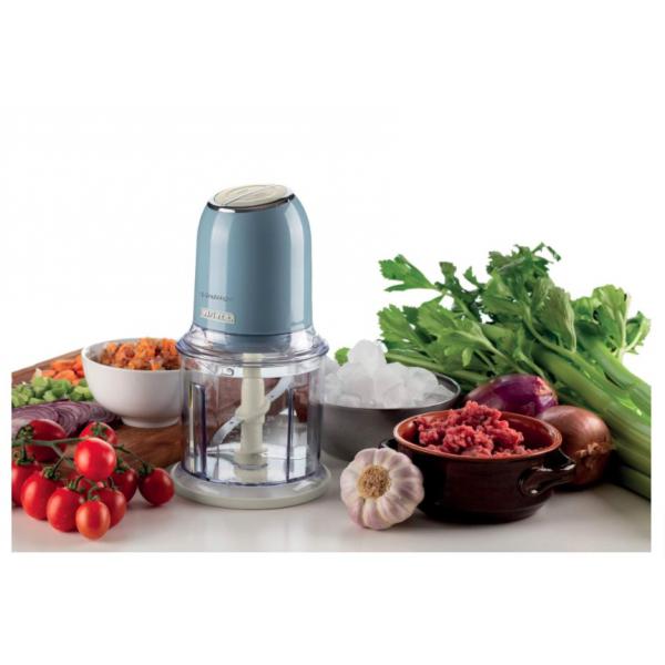 PREPARAZIONE CIBO Ariete_b TRITATUTTO 2 VEL 4 LAME 600 ML VINTAGE AZZURRO