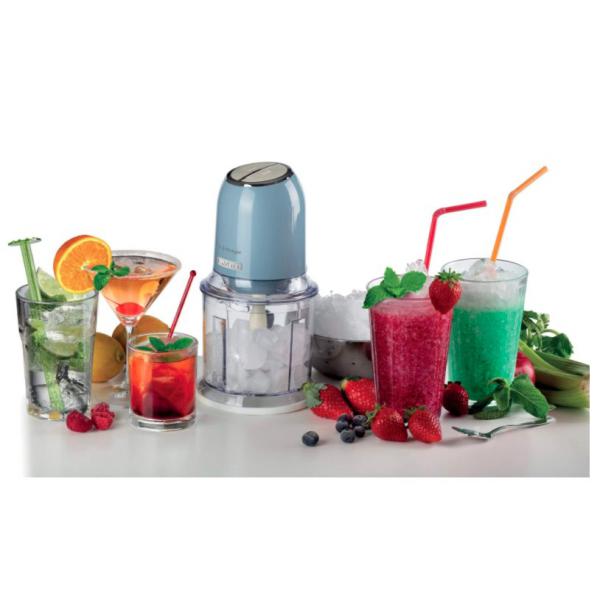 PREPARAZIONE CIBO Ariete_b TRITATUTTO 2 VEL 4 LAME 600 ML VINTAGE AZZURRO