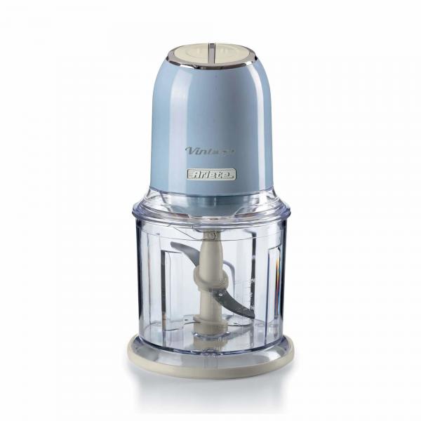 PREPARAZIONE CIBO Ariete_b TRITATUTTO 2 VEL 4 LAME 600 ML VINTAGE AZZURRO