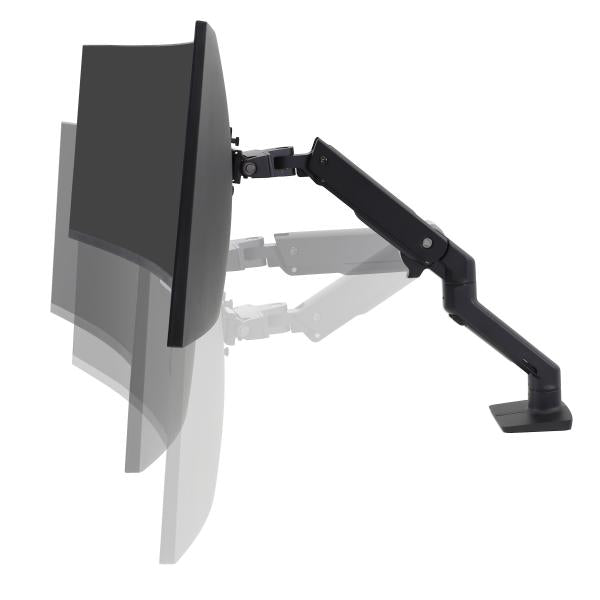 SUPPORTI TV/MONITOR Ergotron HX DESK ARM WITH HD PIVOT BLACK 45-647-224