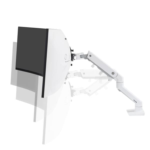 SUPPORTI TV/MONITOR Ergotron HX DESK ARM WITH HD PIVOT WHITE 45-647-216