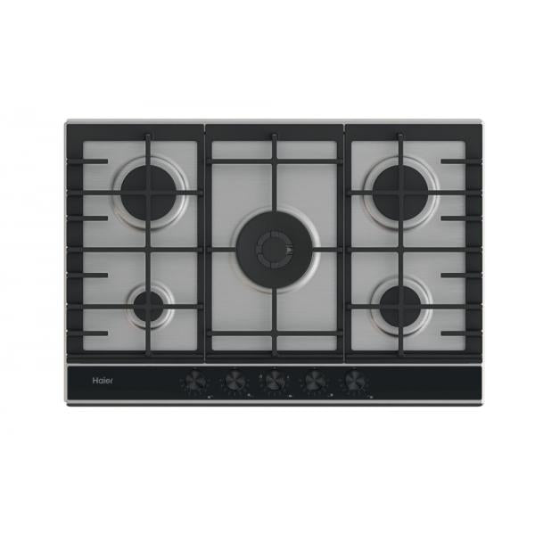 PIANI COTTURA Haier HAHG7W5XH Piano a Gas 5 zone acciaio inox 74,5 cm