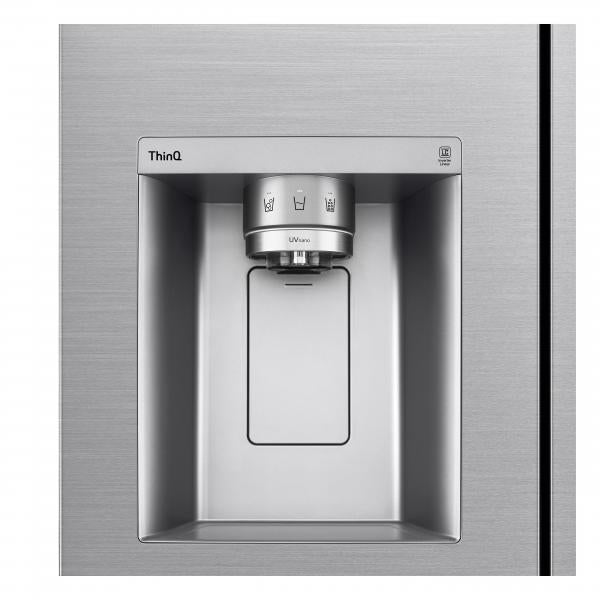 Frigoriferi Lg SBS D TNF 179X91CM WD UVNANO INOX GSLV90PZAD