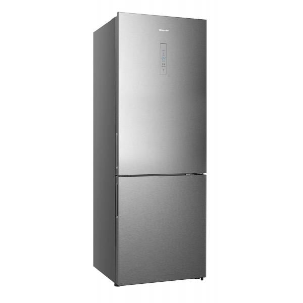 COMBINATI Hisense Combinato Dual No Frost Multi Air Flow,capacita 495 Litri Classe energetica: E. Dimensioni (AxLxP) mm: 2000x704x694 mm. Colore inox