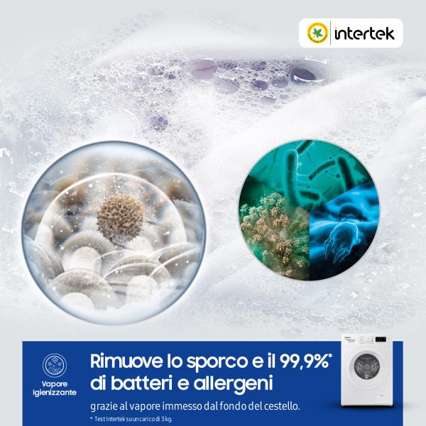Samsung LAVATRICE 6 kg 1200 giri (NEL) C prof. 40 cm SAMSUNG SMWW60A3120WE
