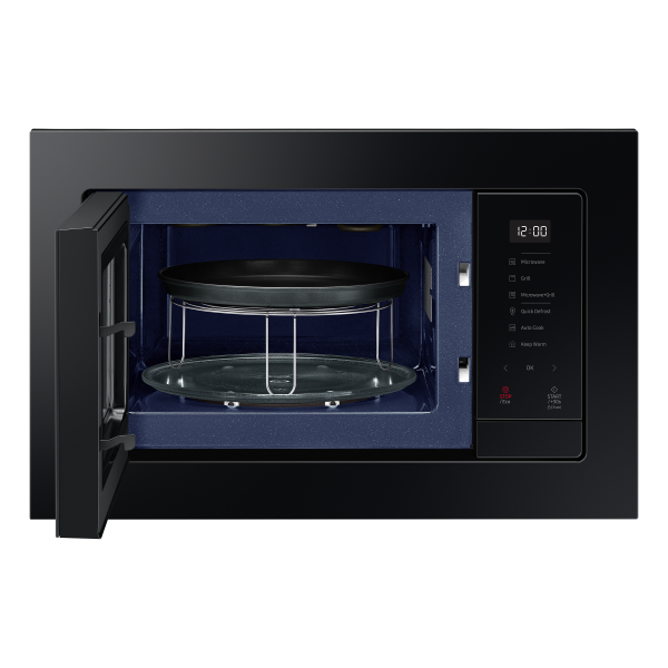 Samsung FORNO MICRO CON GRILL 23 lt VETRO NERO (led bianco) SAMSUNG SMMG23A7318CK