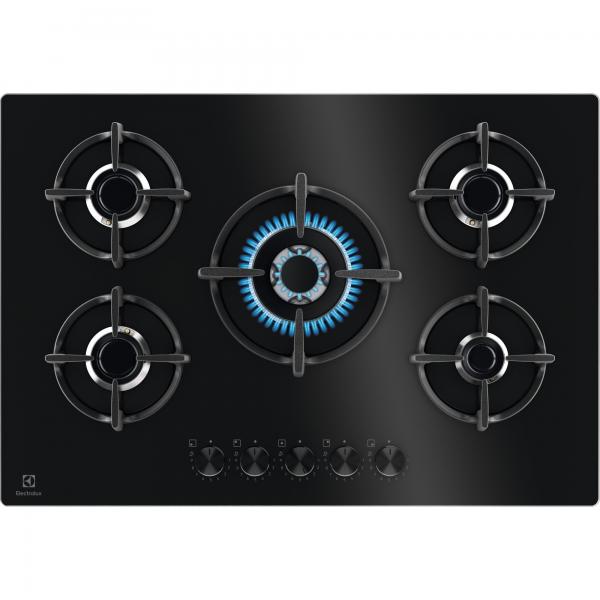 Piani Cottura Electrolux PIANO GAS EGG75372K 75CM 5F NERO