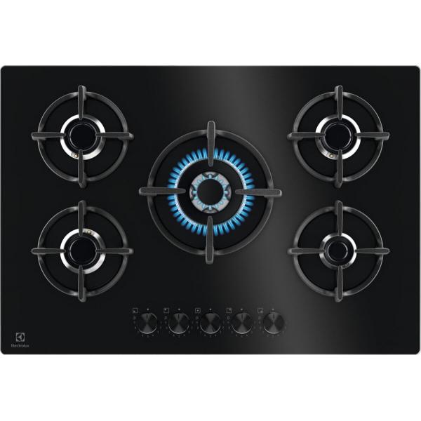Piani Cottura Electrolux PIANO GAS EGG75372K 75CM 5F NERO 949631001