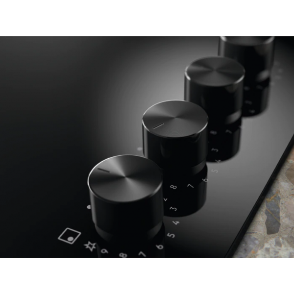 PIANI COTTURA Electrolux EGG64272K Electrolux Piano cottura a Gas 60 m, griglie in ghisa, vetro nero