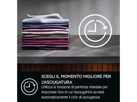 Asciugatrice Aeg TR7HG8C 8Kg Classe C