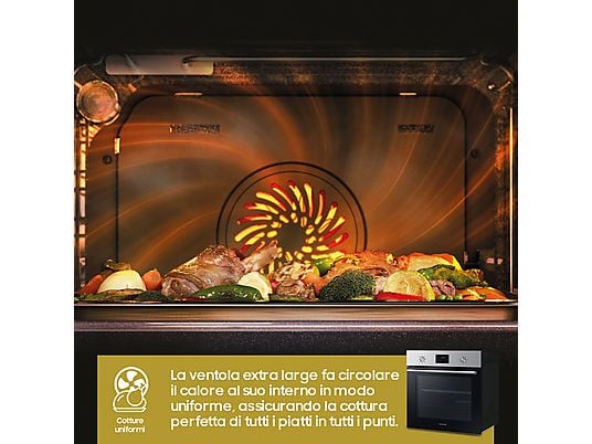 FORNO ELETTRICO DA INCASSO SAMSUNG NV68A1110BS