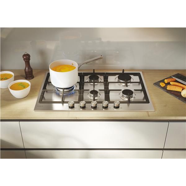 PIANI COTTURA GAS Candy CHG7WL4WTX Piano cottura gas 5 fuochi cm 75 Inox