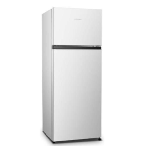 FRIGORIFERI A DOPPIA PORTA Hisense Frigorifero Doppia Porta Statico Capacita 206 Litri Classe energetica E Dimensioni : L x P x H: 55 x 54 x 143.4 cm. Colore bianco