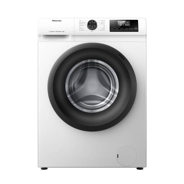 LAVATRICE Hisense Lavatrice 9 Kg, 1400 rpm Classe A, Vapore Disp.LED