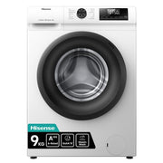 LAVATRICE Hisense Lavatrice 9 Kg, 1400 rpm Classe A, Vapore Disp.LED