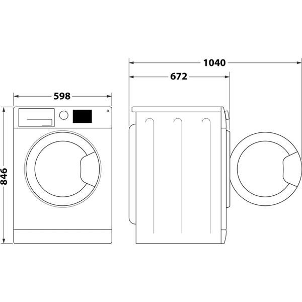Asciugatrici Hotpoint ASC HPT94DBBSIT 9KG PETHAIR INVERTE 869991723170