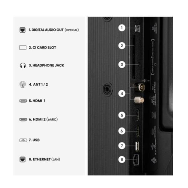 TV e Hotel TV Hisense 40 A49S FULL HD SMART VIDAA 40A49S
