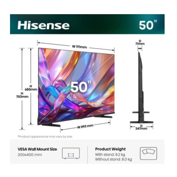 TV e Hotel TV Hisense 50 E79S QLED 4K UHD SMART VIDAA