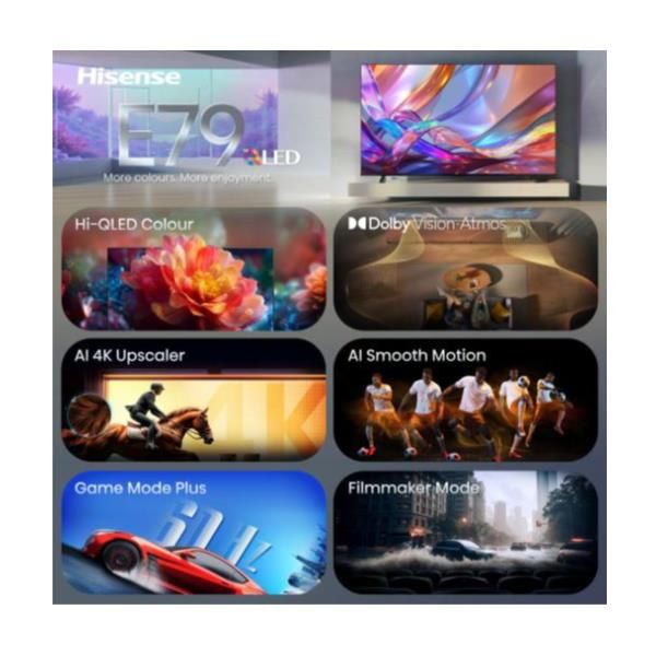 TV e Hotel TV Hisense 55 E79S QLED 4K UHD SMART VIDAA