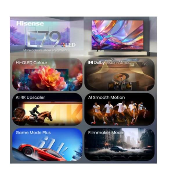 TV e Hotel TV Hisense 75 E79S QLED 4K UHD SMART VIDAA