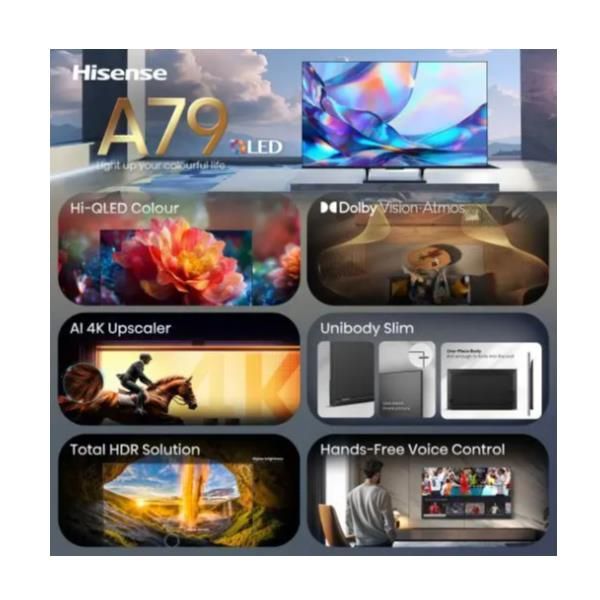 TV e Hotel TV Hisense 55 A79S QLED 4K UHD SMART STAND CEN 55A79S