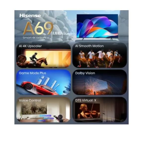 TV e Hotel TV Hisense 43 A69S 4K UHD SMART VIDAA 43A69S